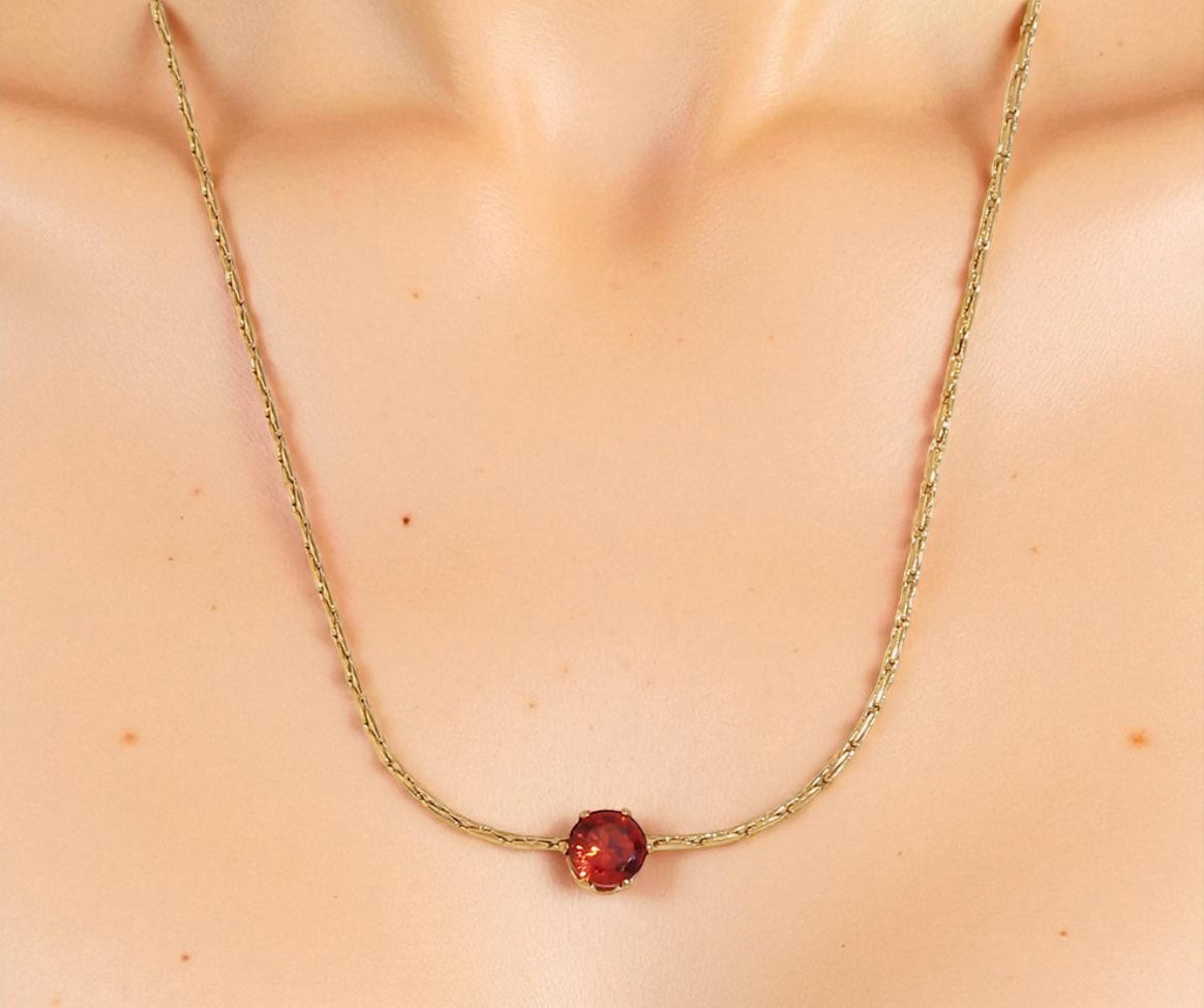 Garnet Ritual Necklace