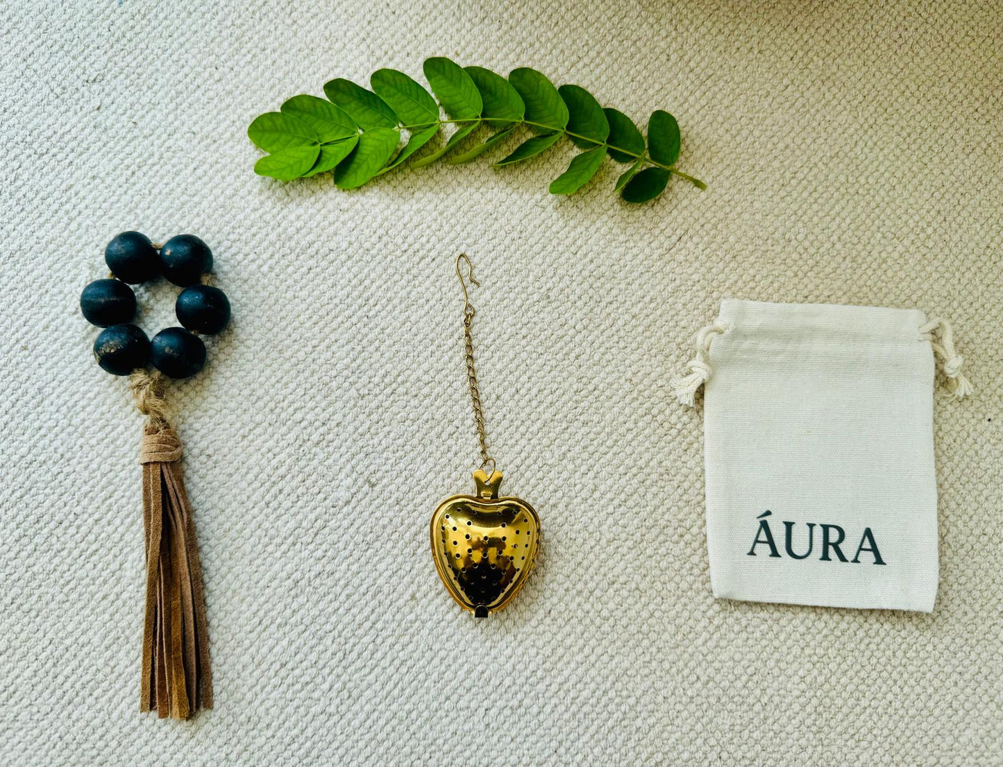 Brass Heart Tea  Infuser