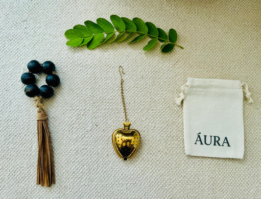 Brass Heart Tea  Infuser