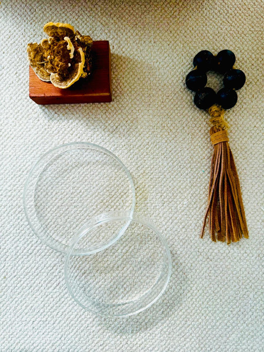 Clear Ritual Glass Dish — 90mm