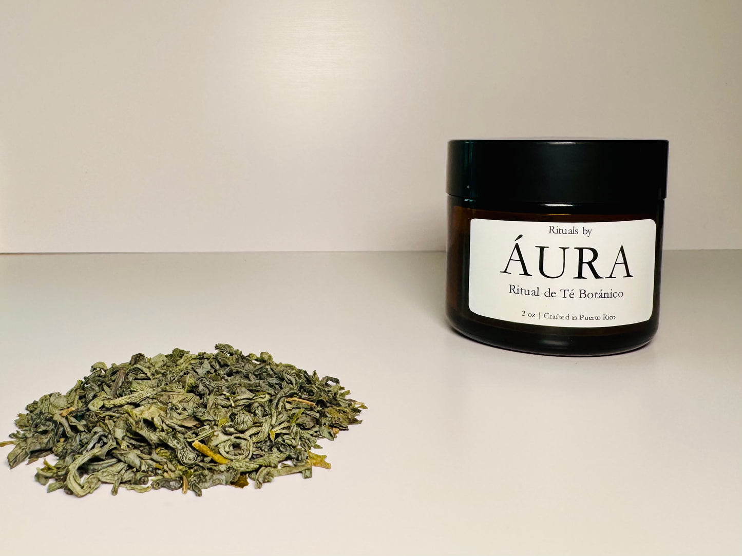 ÁURA Ritual de Té Botánico — Organic Green Tea