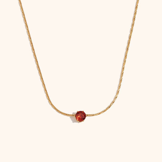 Garnet Ritual Necklace