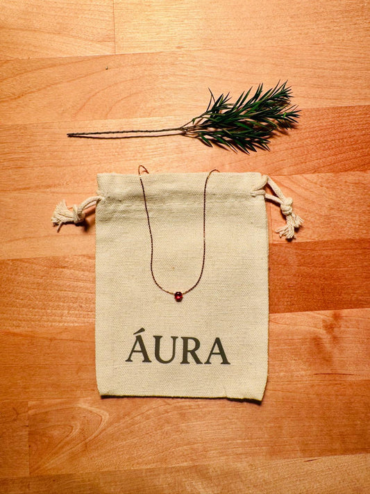Garnet Ritual Necklace
